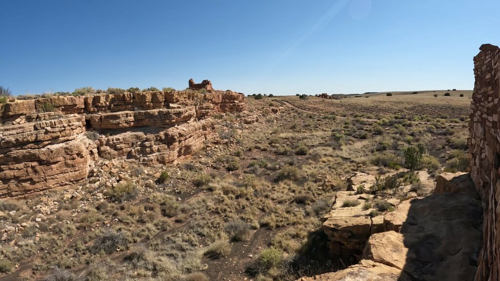 Box Canyon Ruins Across the Canyon