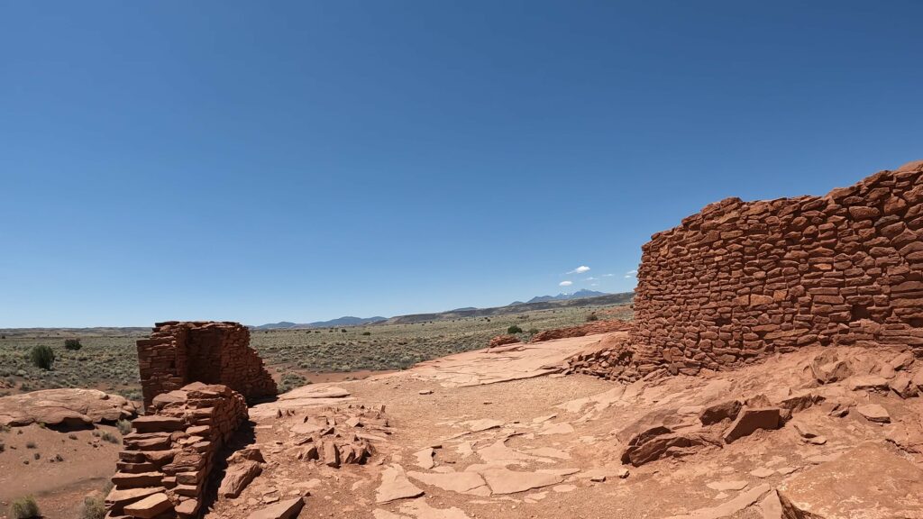 View from the Wukoki Pueblo