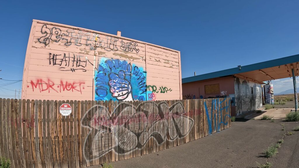 Graffiti on Abandoned Building