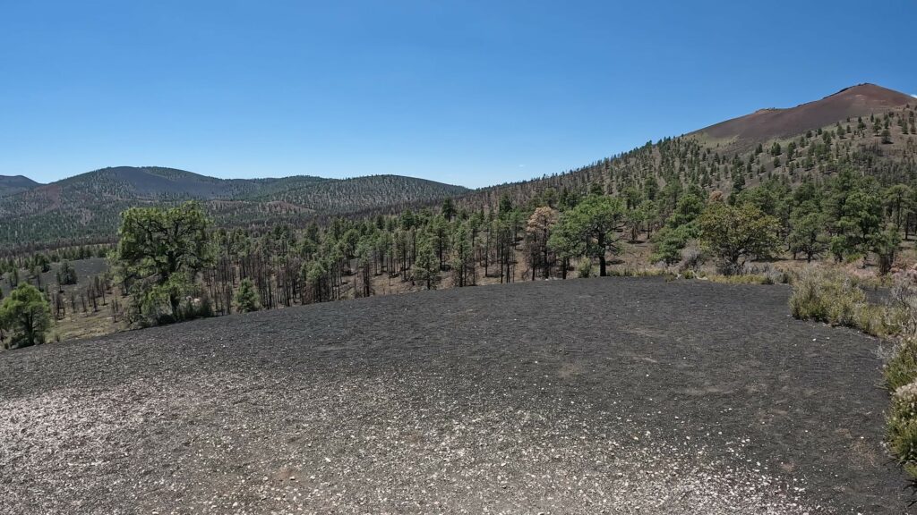 Overlook of Sunset Crater Volcano Overlook