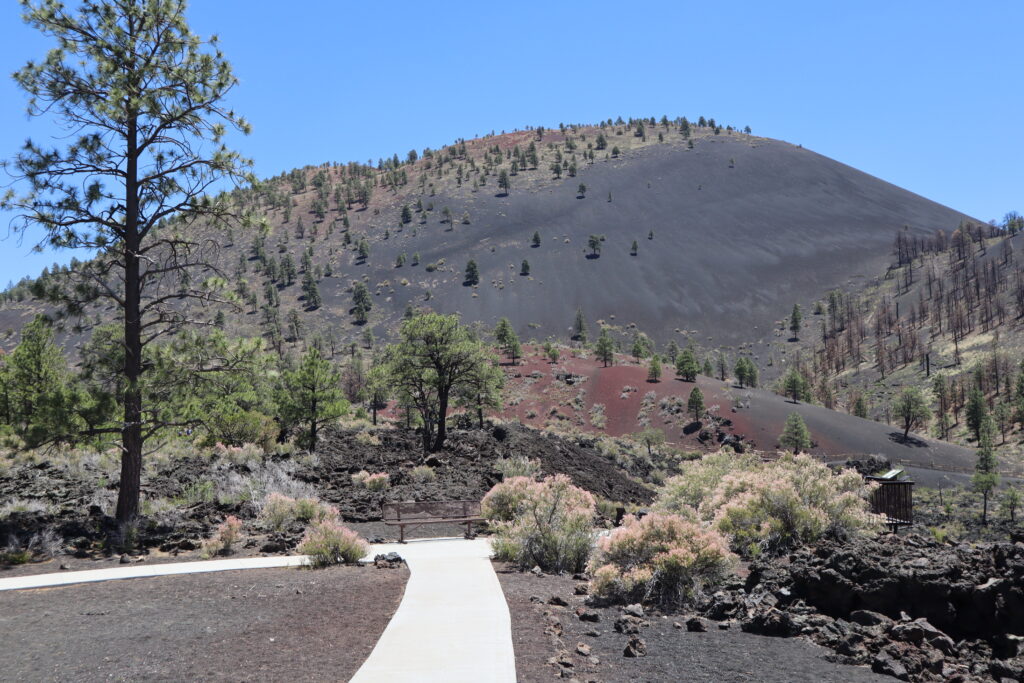 Sunset Crater Volcano on the Bonita Trail