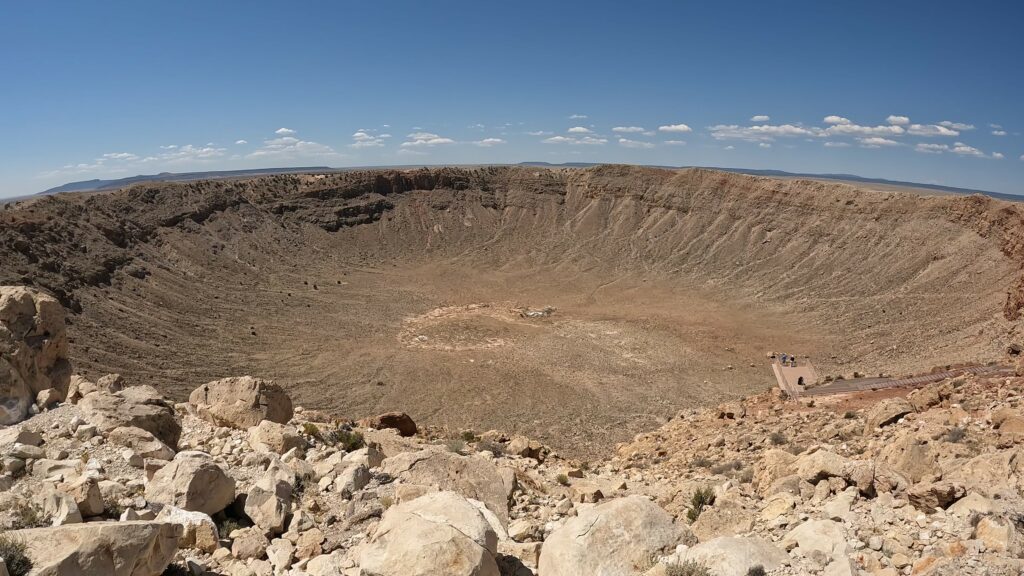 View of Crater from High Overlook