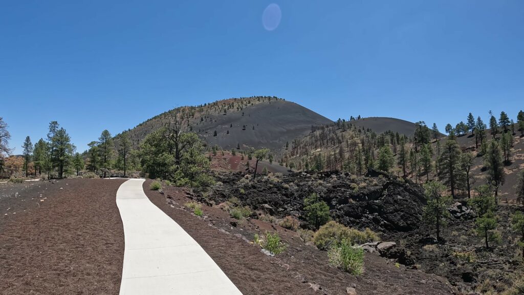 Great View of the Sunset Crater Volcano