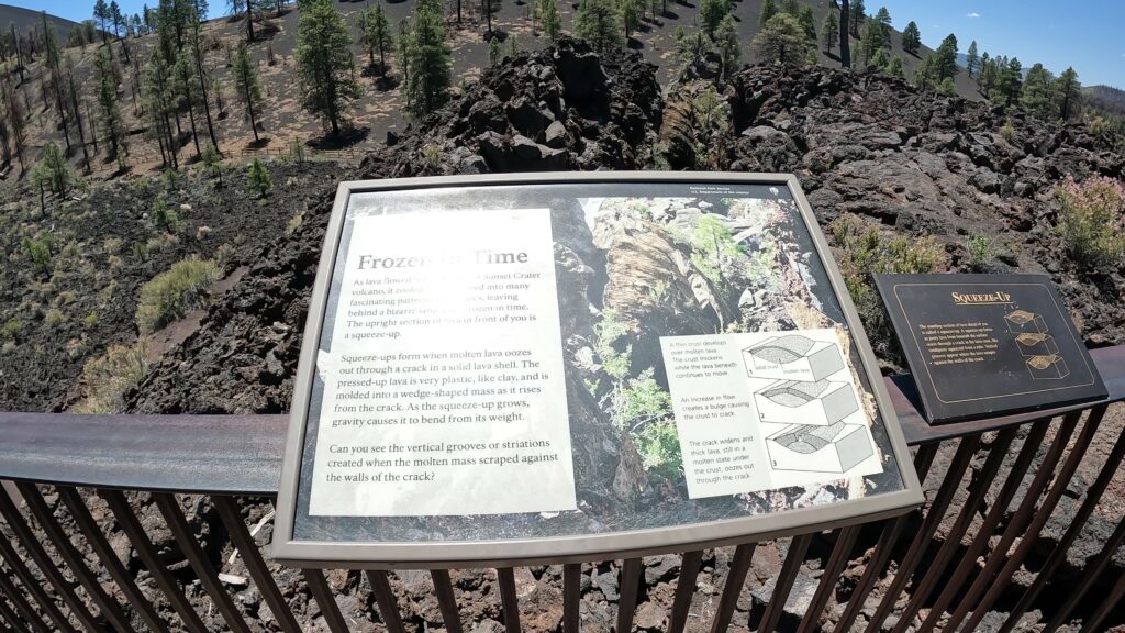 Interpretive Signage and More Lava Flow and Fracture of the Earth