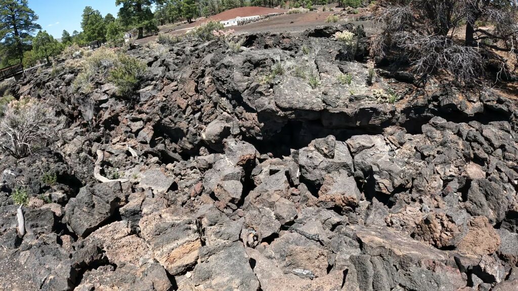 More Ground Fracture due to the Volcano's Eruption