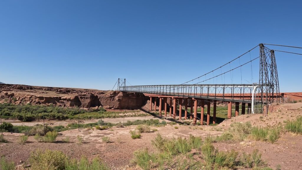 Cameron Suspension Bridge