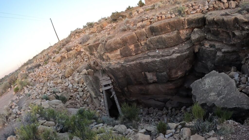 Entrance to Apache Death Cave