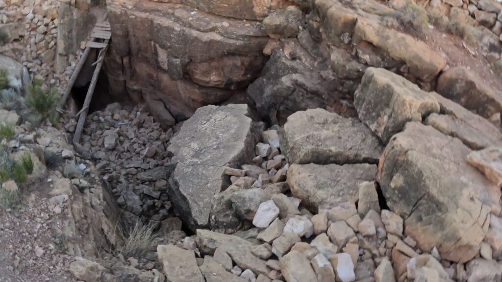 Entrance to Apache Death Cave