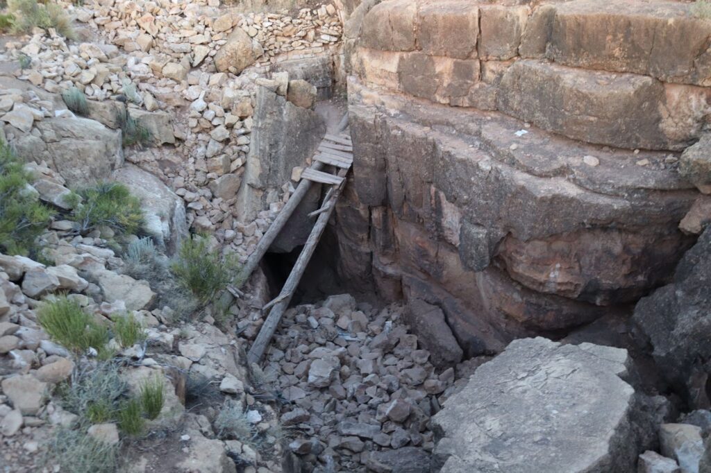 Entrance to Apache Death Cave
