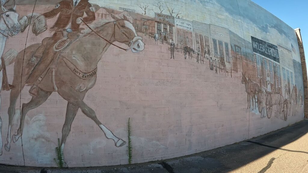 The Town of Holbrook's History Mural