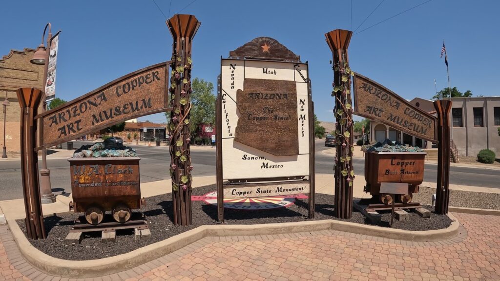 Arizona Copper Art Museum - Sign