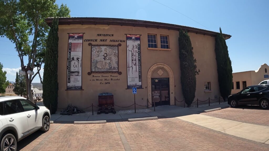 Arizona Copper Art Museum - Old Clarkdale High School Building