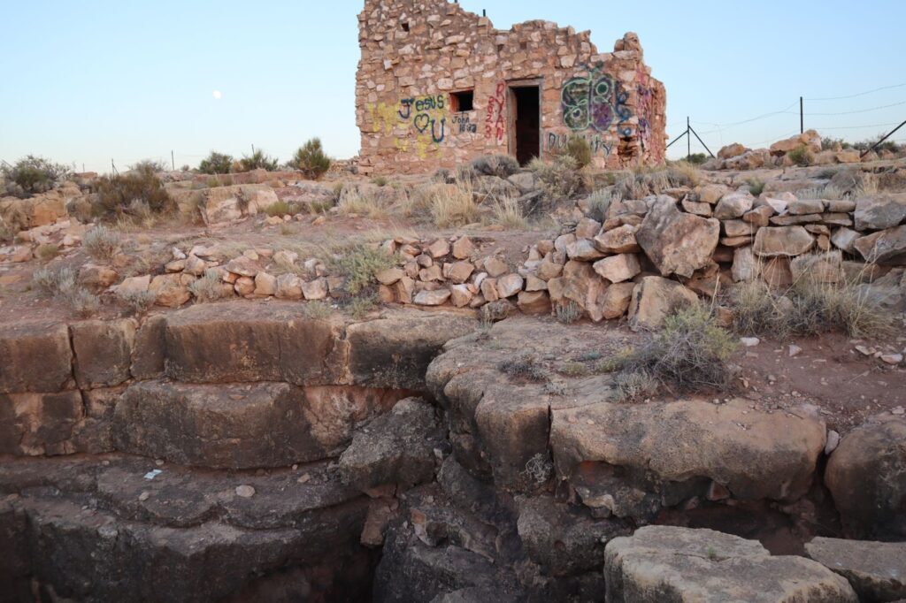 Pueblo Ruin by Apache Death Cave
