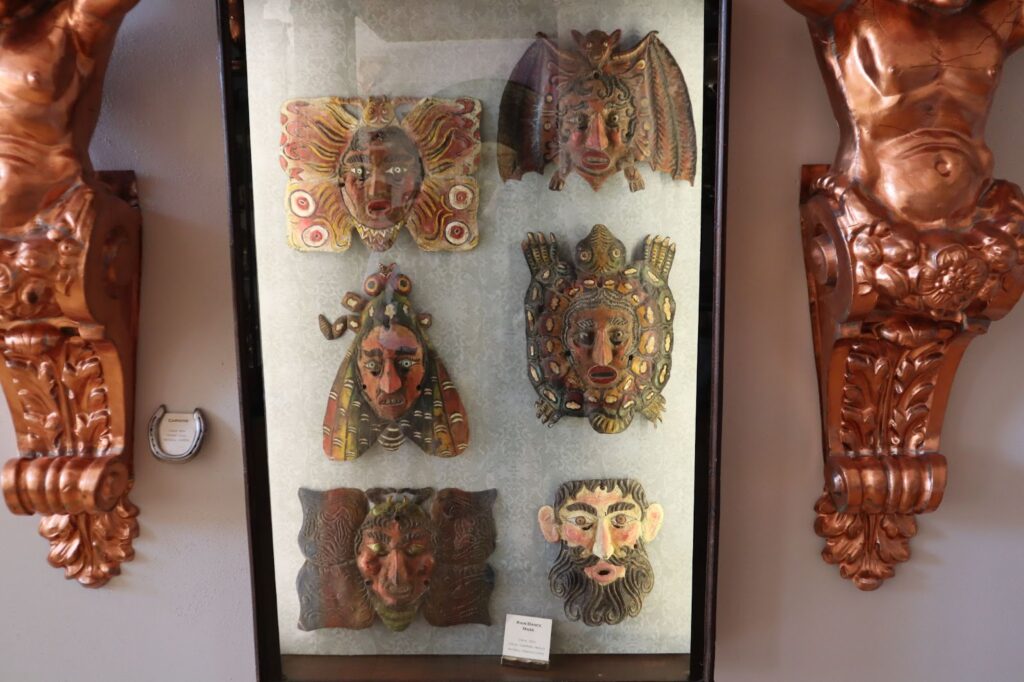 Copper as Art - Mexican Masks