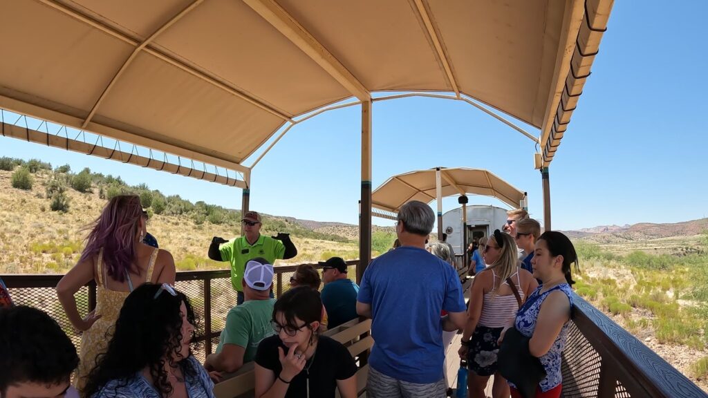 Expert Narration on Open-Air Observation Car