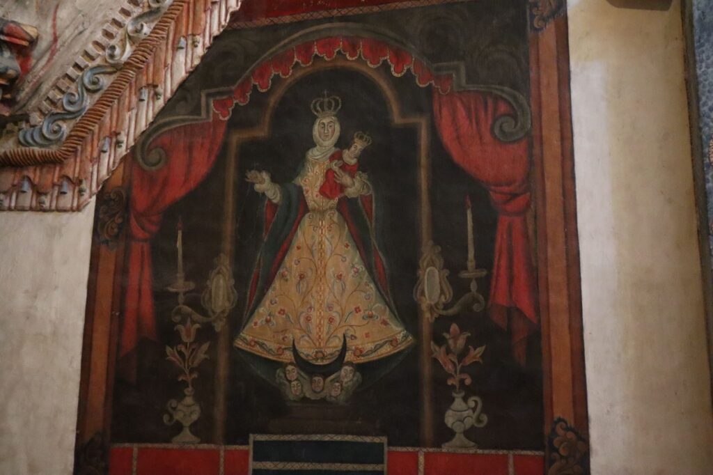 Beautiful Painting inside the Church