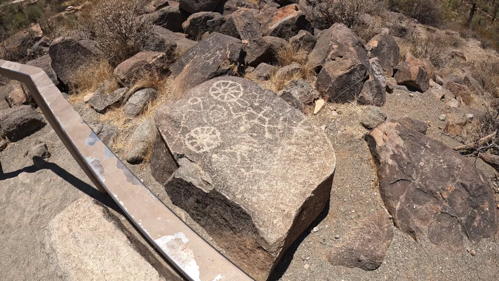 Petroglyphs on Signal Hill