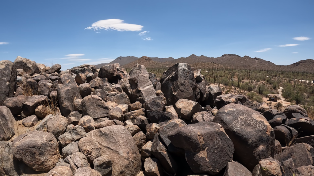 Petroglyphs on Signal Hill